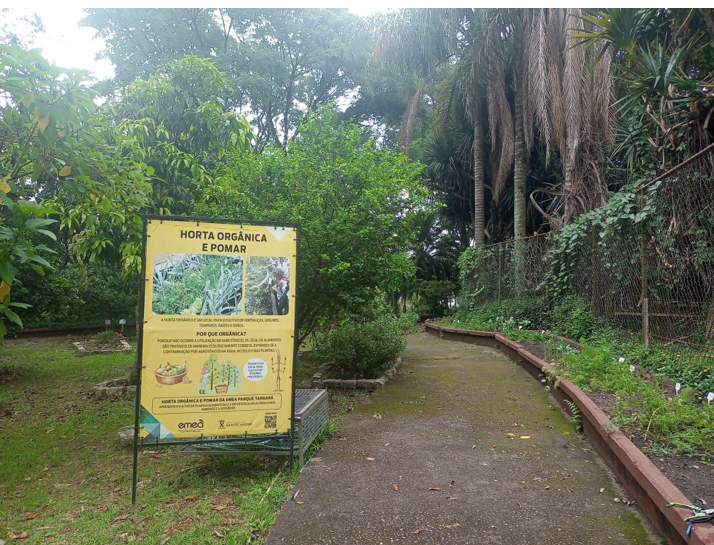 VISITAÇÃO LIVRE: HORTA ORGÂNICA